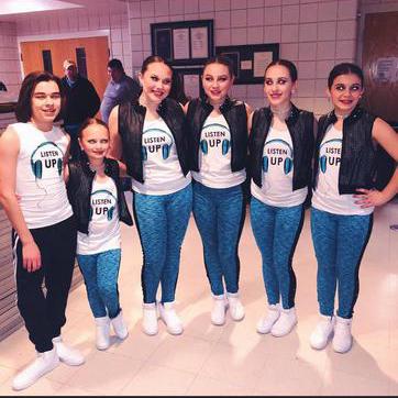 Spotlight Dance competition team at WV Capitol